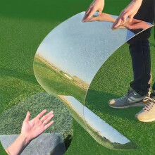 Clear Polycarbonate Roofing Sheet 3mm UV Resistant Impact Proof Greenhouse and Patio Cover 0.6x1m
