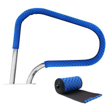 4 Foot Pool Handrail Cover Neoprene Anti‑Slip Grip with Zipper for Inground Swimming Pool Entry