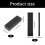 Ebony Tonewood Blank Guitar Replacement Handle Wood-3.8x1.6 2
