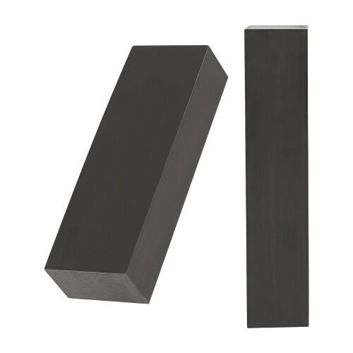 Ebony Tonewood Blank Guitar Replacement Handle Wood-3.8x1.6 2