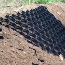2Inch Gravel Stabilizer Grid, HDPE Geocell Driveway Grid with Load Capacity and Permeable Design for Parking Lot, Pathway, and Garden 1x10m