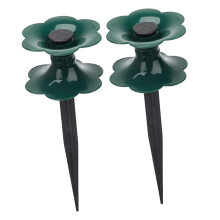 2 Pack Garden Hose Guide Stakes Set, AntiKink Support for Lawn, Flowerbed and Plant Protection