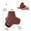 Simulation Cave Plastic Reptiles Printed Tunnel Handicraft-M 2
