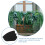 3pcs Breathable Felt Hanging Basket Liners, Black Replacement Trough Liners for Balcony Planters 4