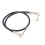 6.35mm Guitar Effect Cable Right Angle Anti Interference Flexible Pedal Cord 1