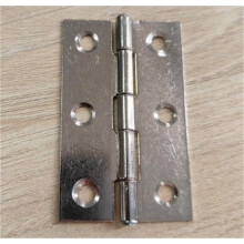 2 Inch Iron Cabinet Door Hinges Traditional Style 180 Wide Opening Durable Triple Mounting