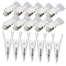30pcs Pool Cover Clips Stainless Steel Clamps Windproof Secure Grip for Winter Protection