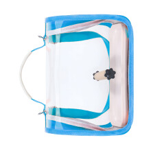 Handheld Bird shipper For Outdoor Use Includes Handle And-Blue