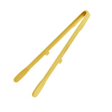 Heatproof Silicone Food Tongs That Ensure Comfortable-Yellow