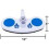 Replacement Weighted Pool Vacuum Head with Hydrostatic Relief Valve, for Aqua Select 3