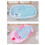Light Blue Baby Bathtub Support Net 7.5x35x66cm 2
