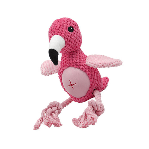 Mooie pluche piepende knuffel interactief pluche bijt-3
