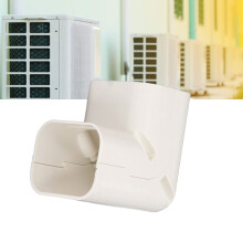 PVC Line Cover Kit for 80 Series Air Conditioner Indoor Outdoor Vertical Elbow