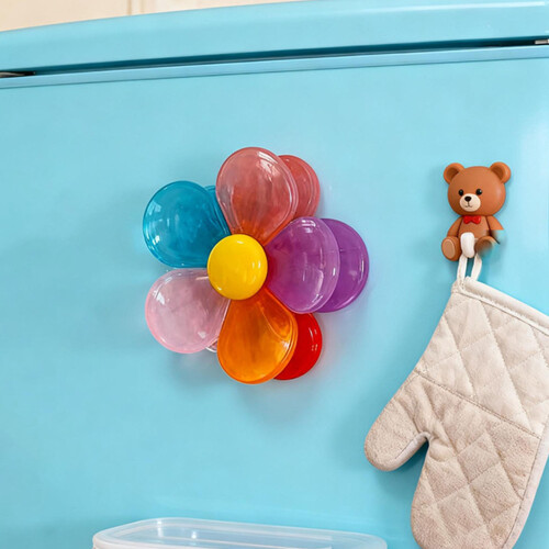 Refrigerator Magnets Clips with Flower Design Fridge Magnetic 1