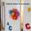 Refrigerator Magnets Clips with Flower Design Fridge Magnetic 7