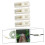 4pcs Garden Hose Flow Regulator with Precise Flow Control Plastic Drip Irrigation Adjuster for Automatic Plant Watering System 2