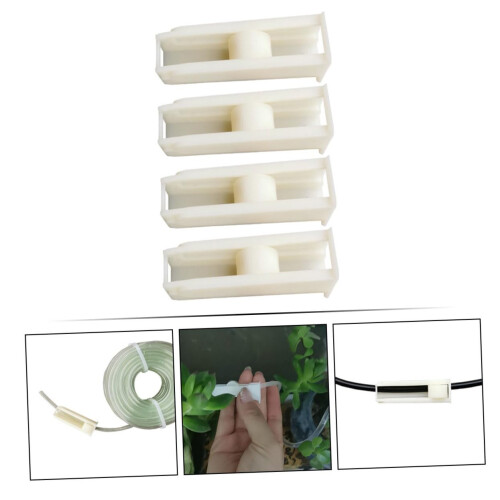 4pcs Garden Hose Flow Regulator with Precise Flow Control Plastic Drip Irrigation Adjuster for Automatic Plant Watering System 1