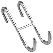 3pcs Stainless Steel Over the Shower Door Towel Hooks Set, RustResistant, Tool, SpaceSaving Design