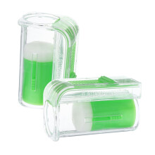 2pcs Green Queen Marking Bottle Lightweight Plastic Beekeeping Tool for Easy Queen Identification