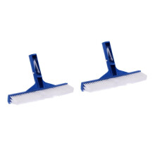 Pool Cleaning Brush Set 2pcs Heavy Duty Scrub Brush with Stiff Bristles for Pool Patio Bathroom Floors