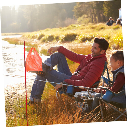 Aluminum Camping Lantern Pole with Quick Setup Hook, Foldable CorrosionResistant Outdoor Light Stand 2