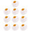 10Pcs E27 Plastic Screw Lamp Holder Round Lamp Holder Bulb Socket Holder Adapter 1