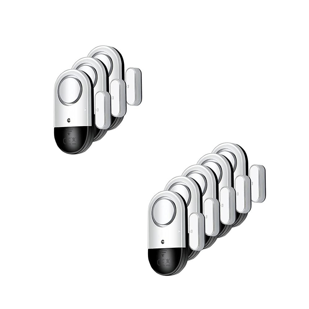 120Db Door And Window Alarm Sensor 3 Pack Wireless Security Alarm For Home Safety And Business 9351714460347