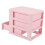 Plastic Drawer Designed 3 Compartment Jewelry Storage Box 5
