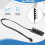 40Cm 1 una 5 4-Pin  TX4 PWM Fan CPU HUB Splitter PC Case Chasis Cooler Extension Cable Adapter Controller 4