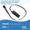 40Cm 1 una 5 4-Pin  TX4 PWM Fan CPU HUB Splitter PC Case Chasis Cooler Extension Cable Adapter Controller 6