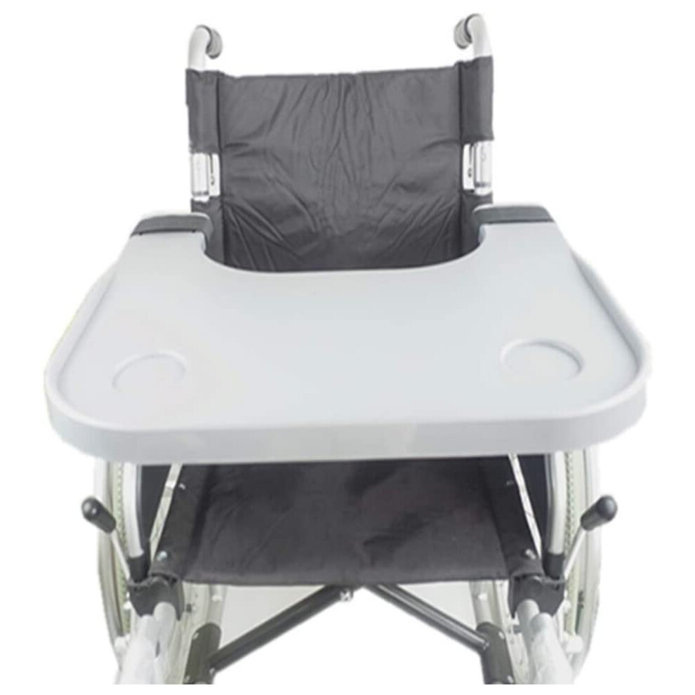 Detachable Wheelchair Tray Table with QuickâRelease Design, Anterior Support and EasyâClean Surface