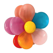 Flower Shape Fridge Magnets with Sealing Clips Refrigerator