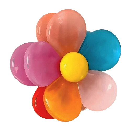 Flower Shape Fridge Magnets with Sealing Clips Refrigerator