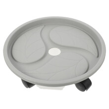 Plant Stand with Wheels 3pcs Plastic Plant Pot Tray Heavy Duty Rolling Saucer for Indoor Outdoor Use