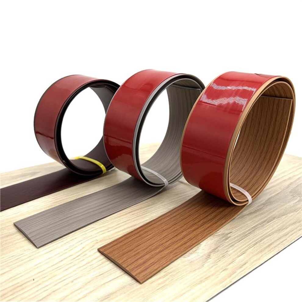 2' Wide Self Adhesive Floor Transition Strip 10Ft Pvc Flexible Gap Cover Trim For Laminate And Vinyl 9073542014461