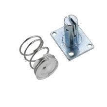 Zinc Alloy Door Latch Lock with Secure Spring Rebound Design for Cabinet or RV, Corrosion Resistant