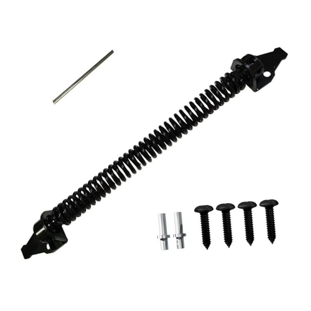Heavy Duty Gate Spring Closer For Wooden Gates, Automatic Self Closing Hinge Kit For Outdoor Fence 9771547837831