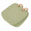 Pea Green Silicone Book Toy 13x13cm Fruit Pattern 1