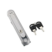 Cabinet Door Latch Zinc Alloy Rotary Lock Secure Mechanical Locking Durable Metal Construction 1Pc