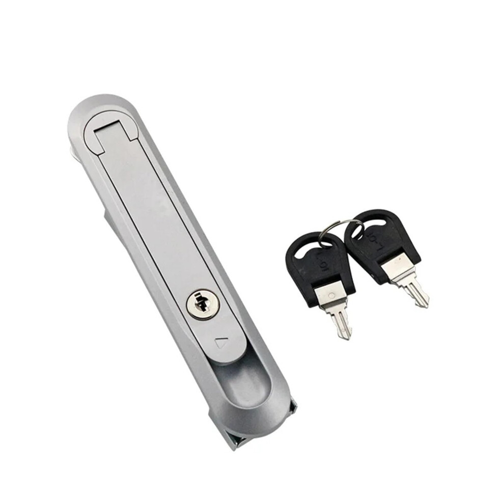 Cabinet Door Latch Zinc Alloy Rotary Lock Secure Mechanical Locking Durable Metal Construction 1Pc 9351714460729
