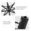 Clear Automatic 3-Fold Umbrella, 8 Ribs, 343g 3