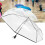 Clear Automatic 3-Fold Umbrella, 8 Ribs, 343g 16