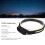 Rechargeable COB LED Headlamp with Motion Sensor,  Brightness, USB Charging for Camping Outdoor 4