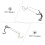 Camping Lantern Hook with Stable Hanging Arm, Multi Functional Tent Light Hanger for Outdoor Use 3