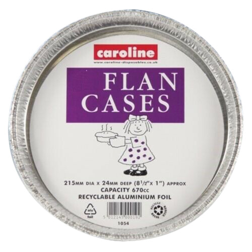 Caroline Foil Flan Dish (Pack of 5)