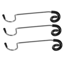 3pcs Stainless Steel Camping Lantern Hook with AntiSkid Design, Tent Light Hanger Clips for Outdoor Use