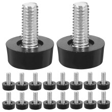 40pcs Adjustable Furniture Leveling Feet with Anti‑Slip Vibration‑Dampening Pads for Cabinets and Dressers