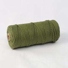 Macrame Cord, 2mm x 100 Yards, Natural Cotton Rope, Colored, Soft Cord Ref: 7739