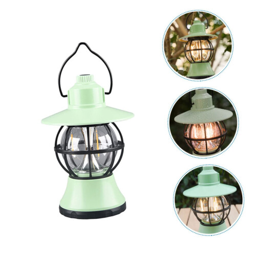 Solar Camping Lantern with Dual Power Source, Durable Tent Light for Outdoor Emergency 1