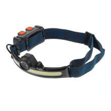 Rechargeable LED Headlamp with Long Battery Life, USB Charging and Multiple Lighting Modes for Outdoor Hiking Camping Running